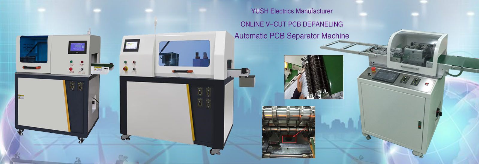 qualité machine depaneling de carte PCB usine